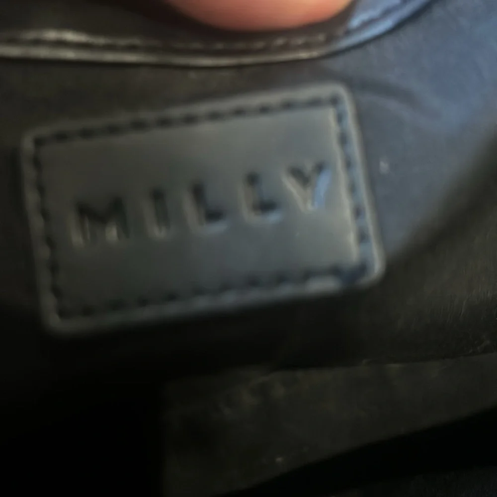 ⭐️Milly two-in-one Black Leather Studded Tote